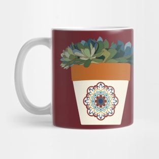 Succulent Plant Pot Mexican Mug